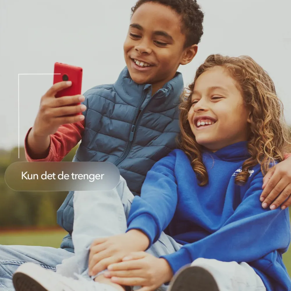 Xplora Barn Og Baby|Mobiltelefoner|One - barnmobil uten internett og sosiale medier Svart