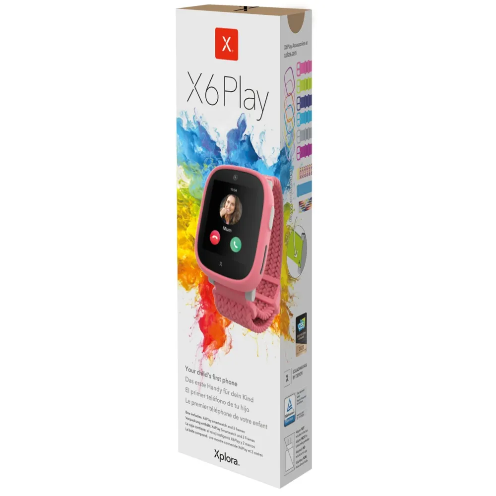 Xplora Kabler Og Adaptere|Iphone-Tilbehør|X6Play (Gen. 2) GPS-klokke med telefon for barn