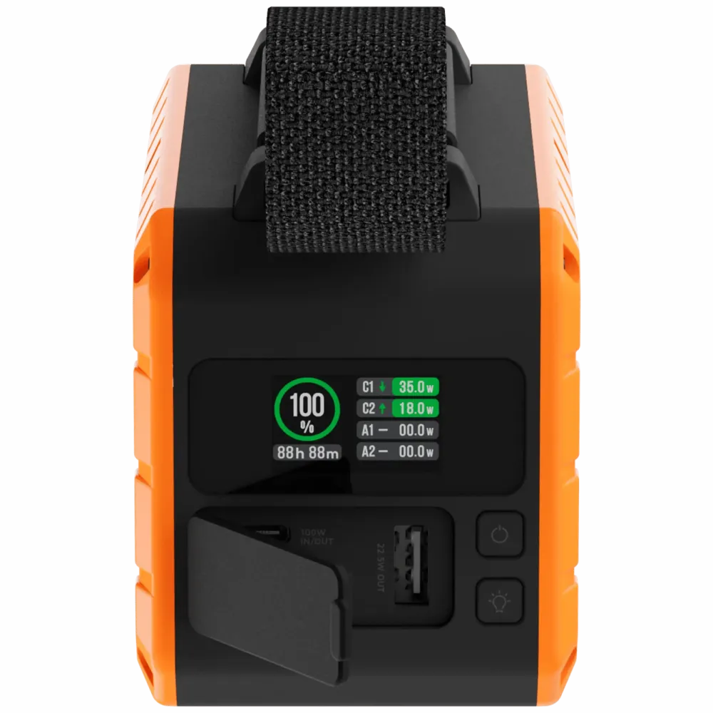 Xtorm Powerbank|Rugged XR204 Flashlight Powerbank 40 000 mAh