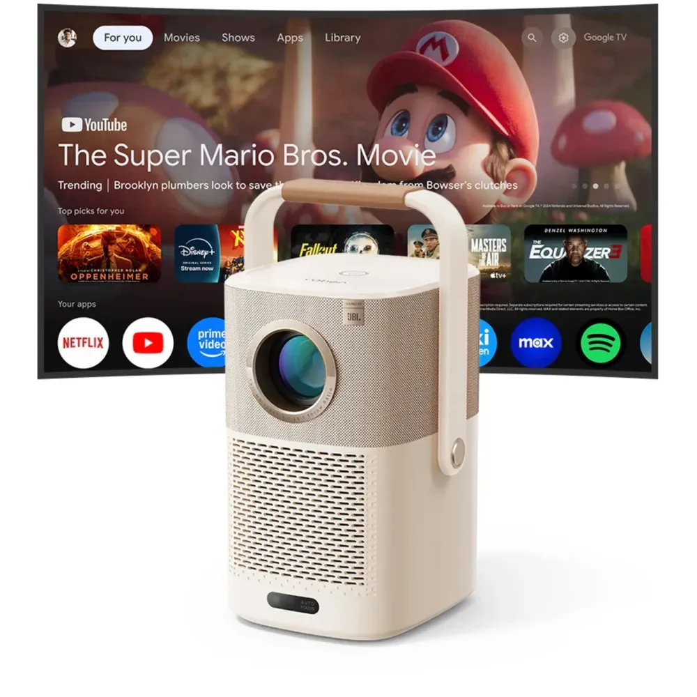 Yaber Tv Og Tilbehør|T2 Plus GTV bærbar Full HD-projektor