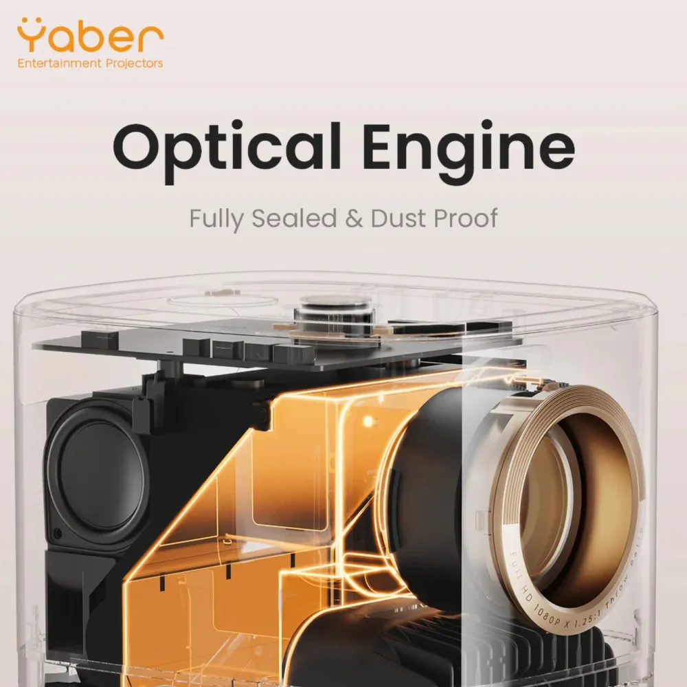 Yaber Tv Og Tilbehør|T2 Plus GTV bærbar Full HD-projektor