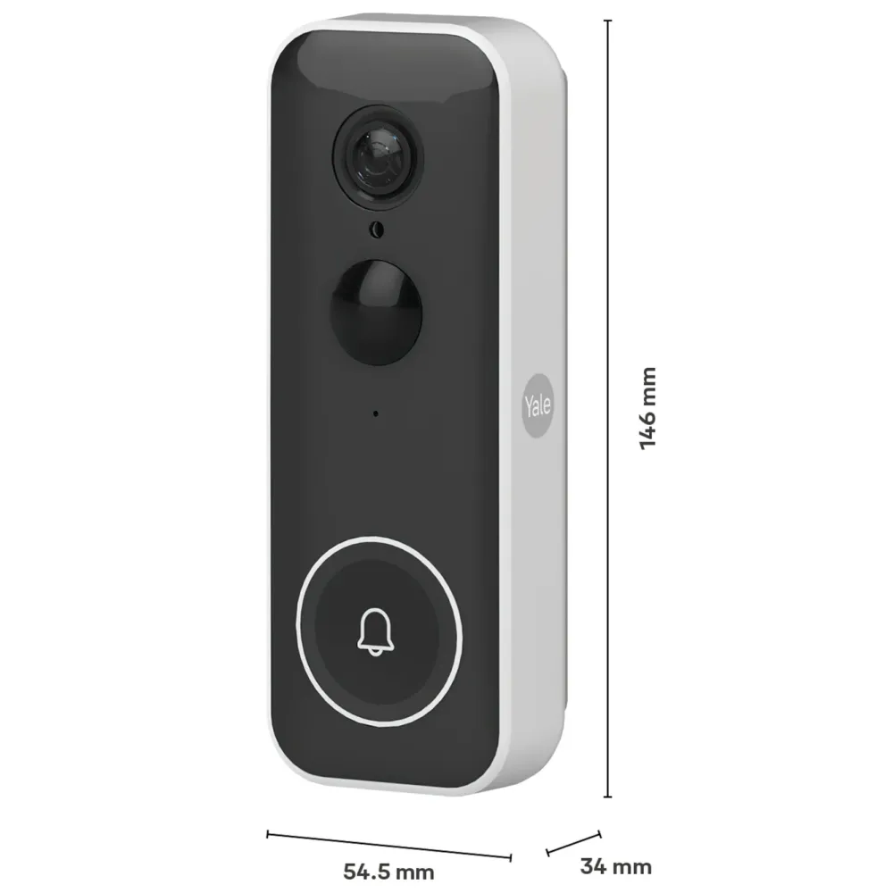 Yale Smarte Alarmer|Smarte Sensorer|Smart Video Doorbell