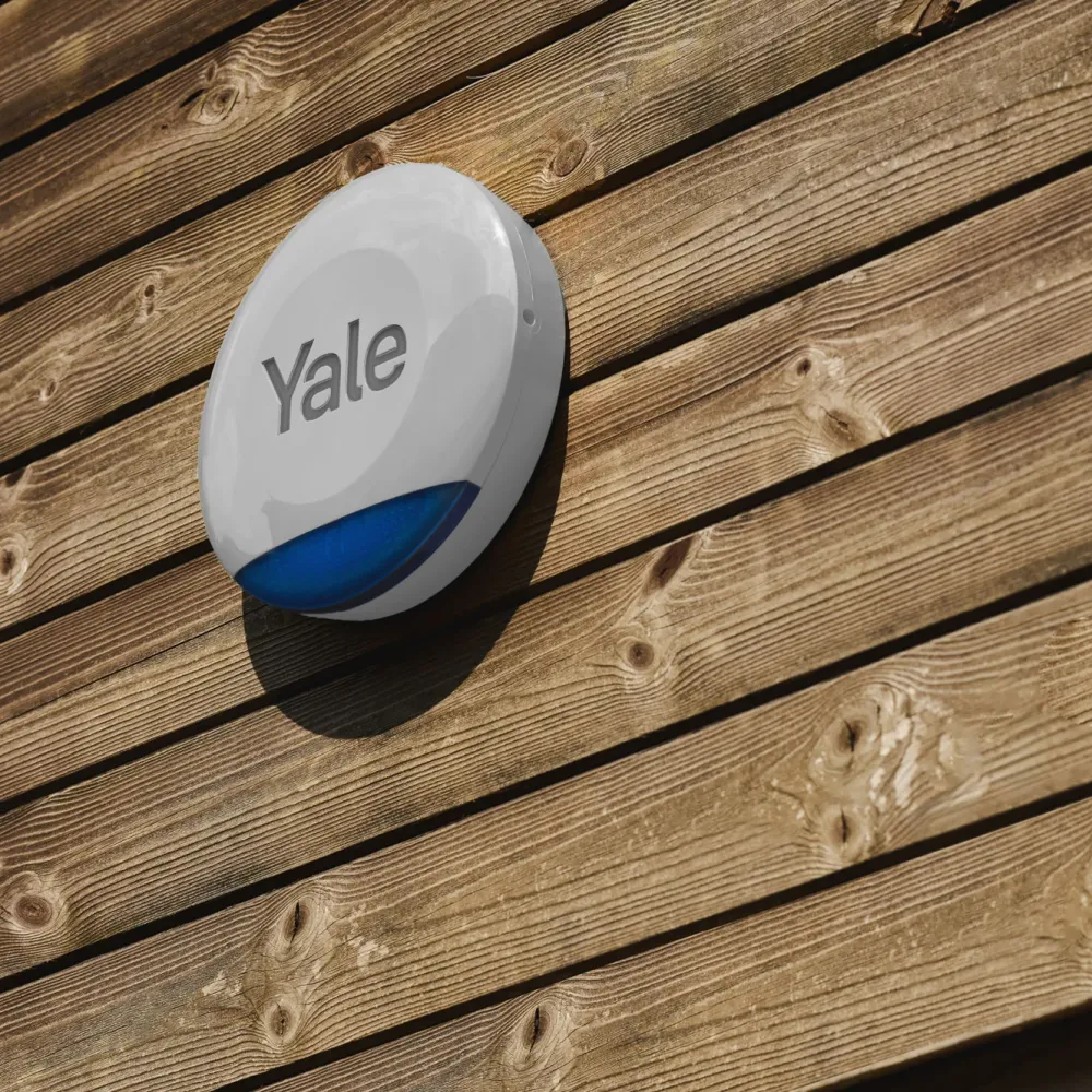 Yale Alarmsystemer|Smarte Sensorer|Utendørssirene