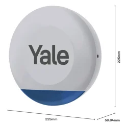 Yale Alarmsystemer|Smarte Sensorer|Utendørssirene