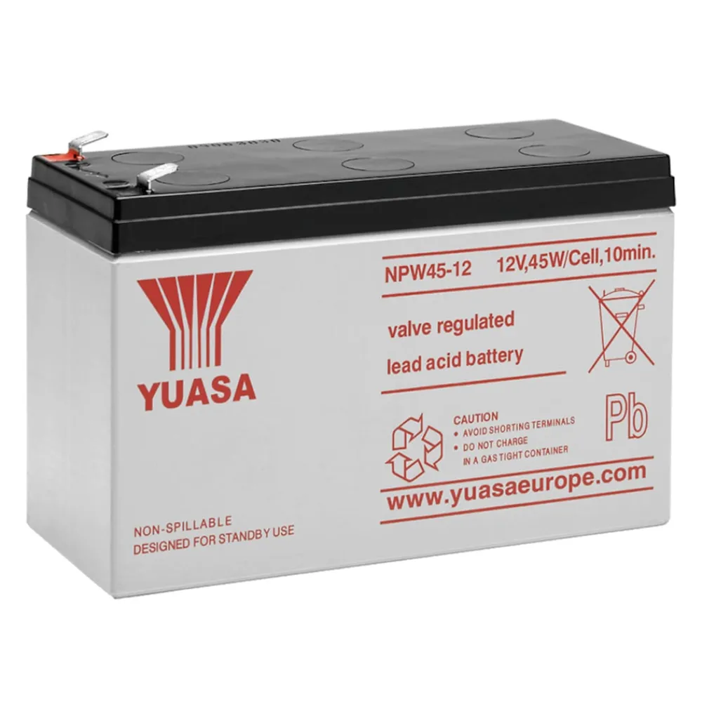 Yuasa Datatilbehør|Ergonomi|Blyakkumulator 12 V 8,5 Ah